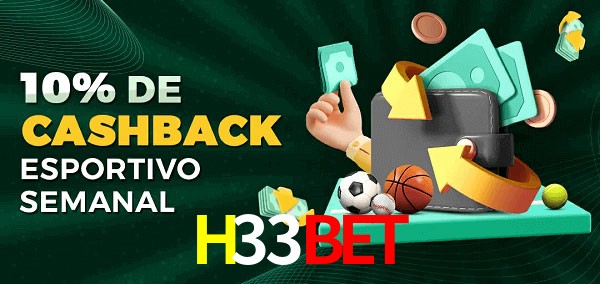 10% de bônus de cashback na H33Bet